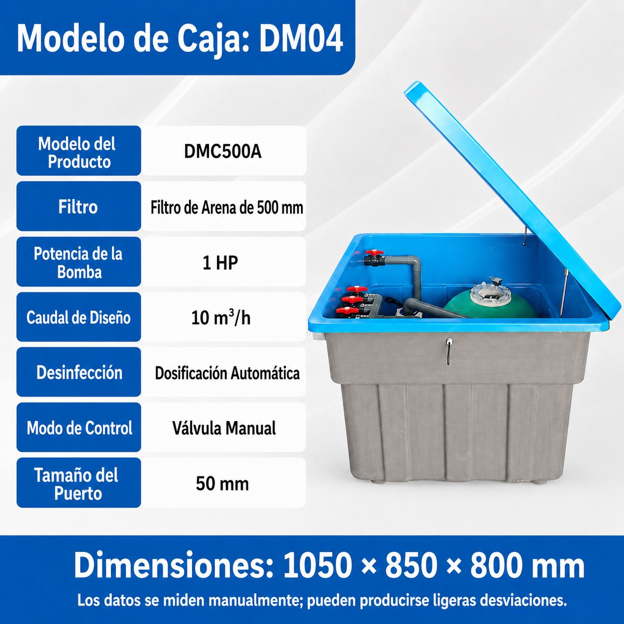 Sistema de filtración enterrado