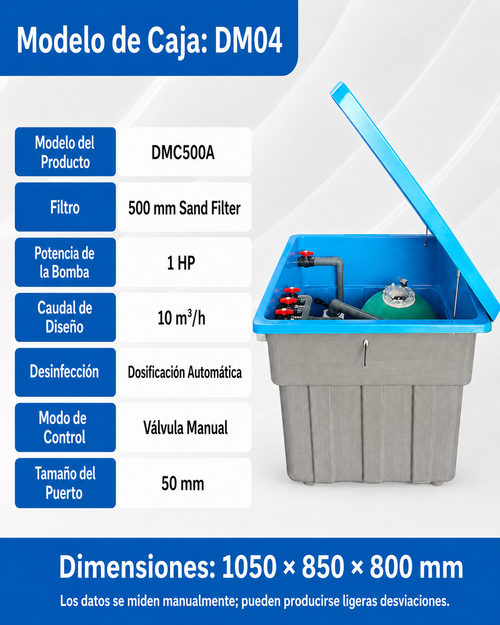 Sistema de filtración enterrado