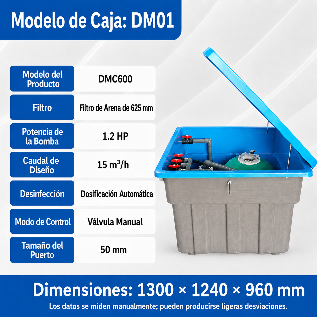 Sistema de filtración enterrado