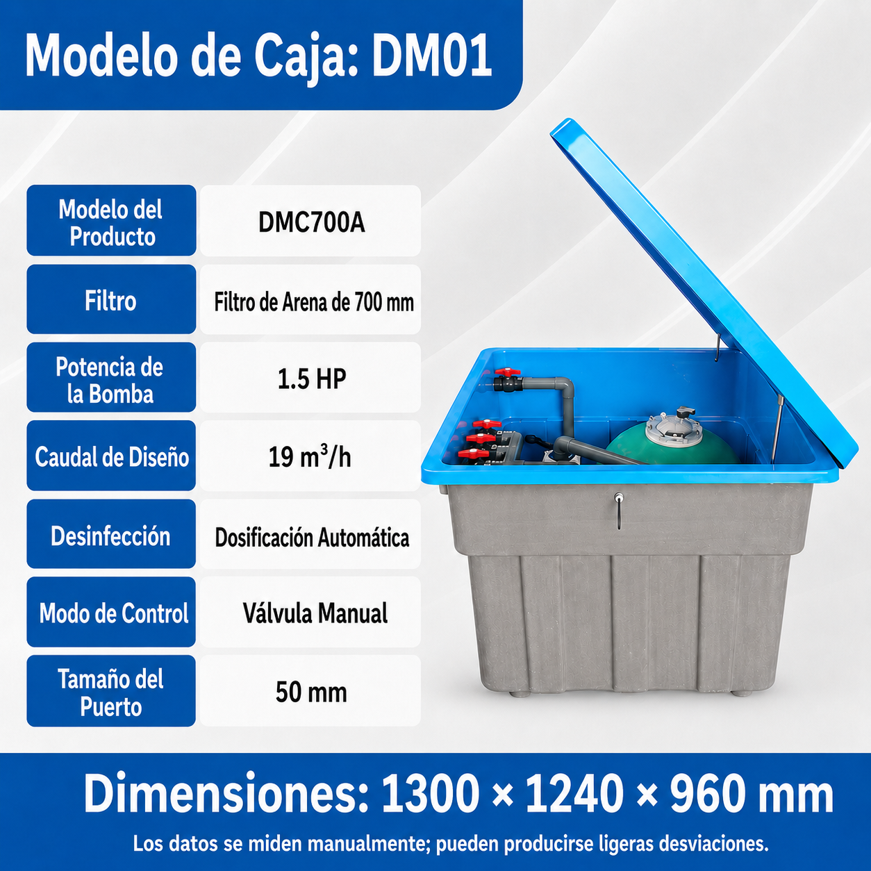 Sistema de filtración enterrado