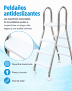 Escalera de piscina