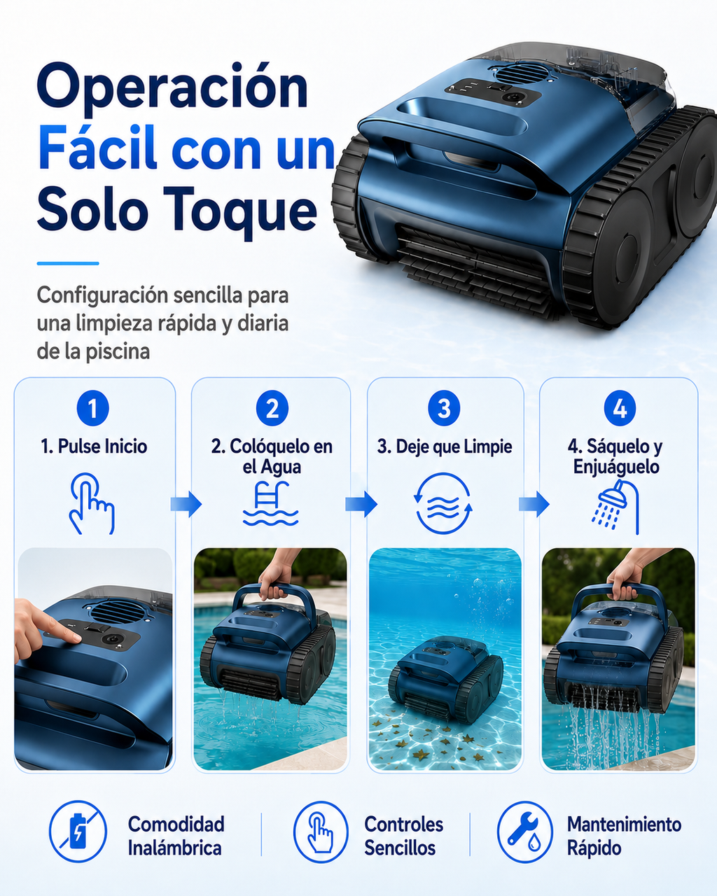 Robot Limpiafondos