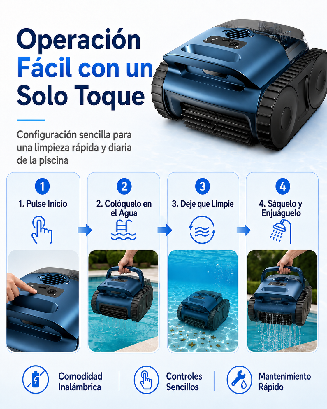 Robot Limpiafondos