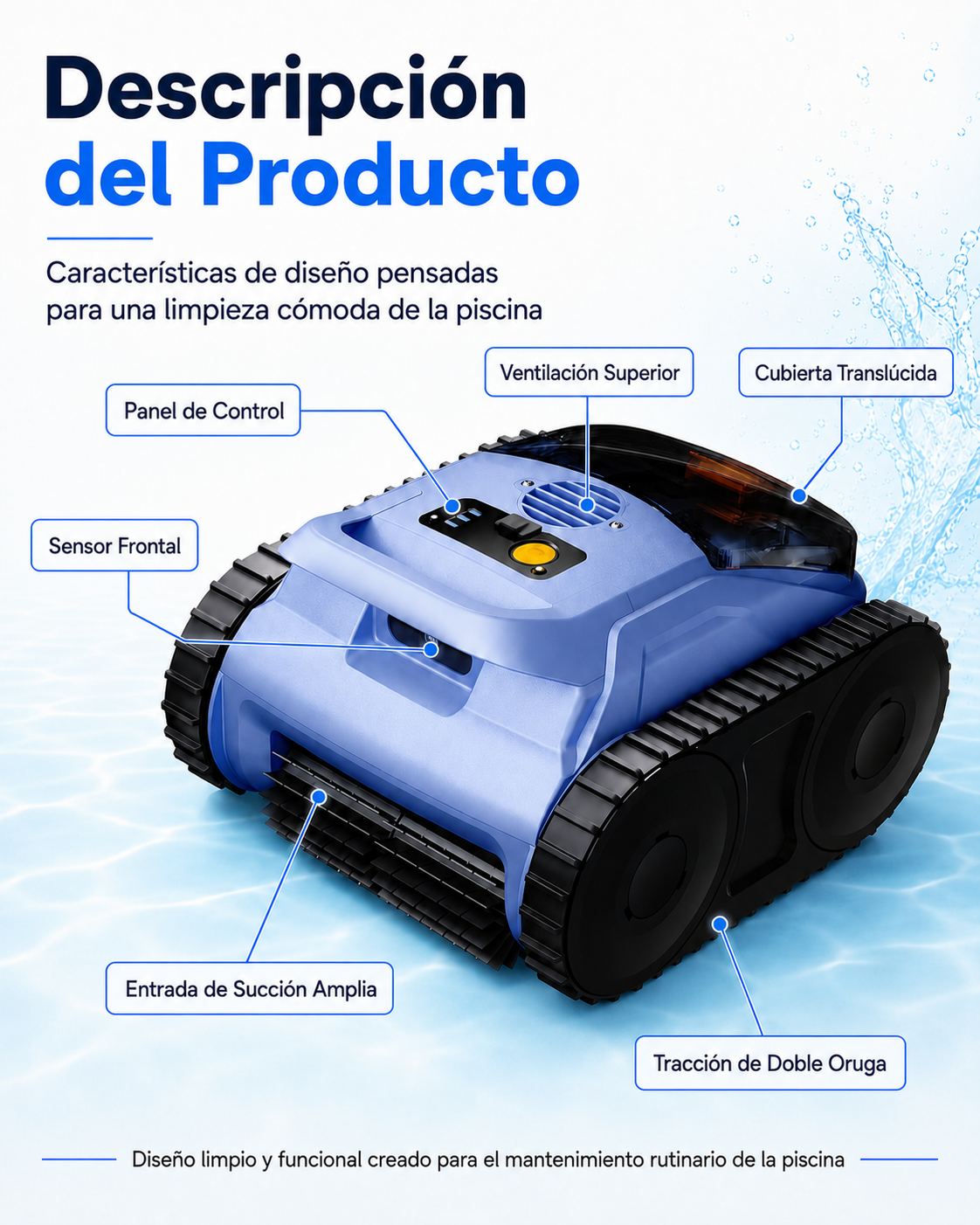 Robot Limpiafondos