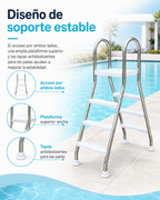 Escalera de piscina