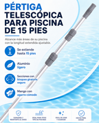 Pértiga de piscina