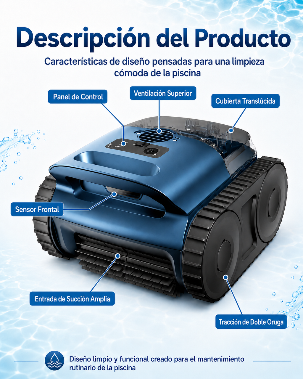 Robot Limpiafondos