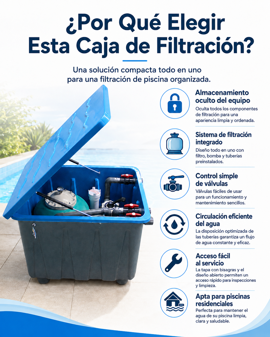 Sistema de filtración enterrado