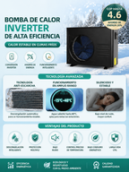 Heating and temperature control equipment for spa pools: air-source heat pumps